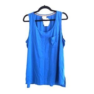 Belle du Jour blue tank top